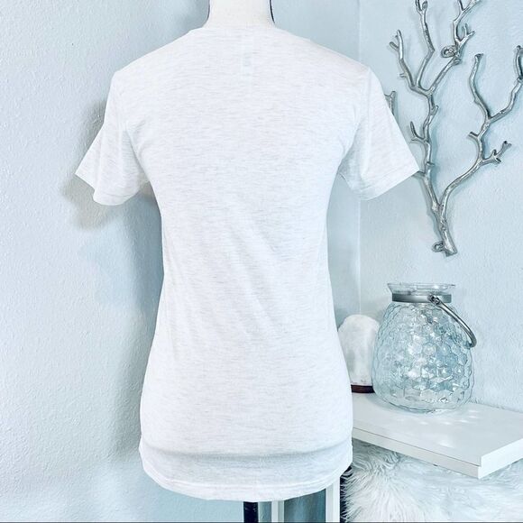 American Apparel All Seeing Eye Graphic Tee Tri-blend Gray Medium - Picture 4 of 6